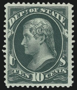 Sale 905, Lot 3252, Officials, 10c State (O62) Sale 905, Lot 3252, Officials