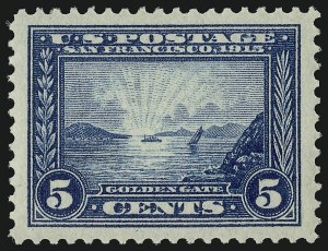 Sale Number 910, Lot Number 77, 1913-15 Panama-Pacific Issue Sale Number 910, Lot Number 77, 1913-15 Panama-Pacific Issue