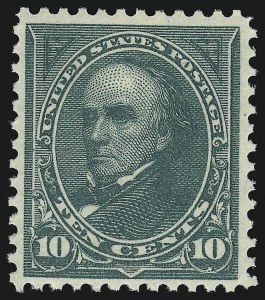 Sale 914, Lot 1115, 1894-98 Bureau Issues (Scott 264 thru 284), 10c Dark Green (273) Sale 914, Lot 1115, 1894-98 Bureau Issues (Scott 264 thru 284)
