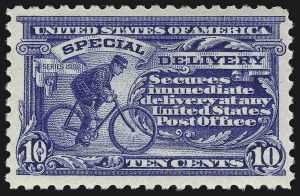 Sale 914, Lot 2005, Special Delivery and Registration, 10c Ultramarine (E9) Sale 914, Lot 2005, Special Delivery and Registration