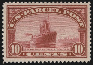Sale 914, Lot 2399, Parcel Post, 10c Parcel Post (Q6) Sale 914, Lot 2399, Parcel Post