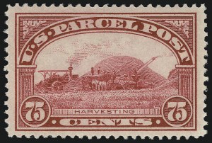 Sale 914, Lot 2406, Parcel Post, 75c Parcel Post (Q11) Sale 914, Lot 2406, Parcel Post