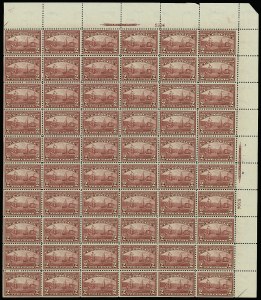 Sale 914, Lot 2549, Sheets and Large Multiples, 2c Hudson-Fulton (372) Sale 914, Lot 2549, Sheets and Large Multiples