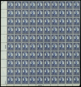 Sale 914, Lot 2585, Sheets and Large Multiples, 5c Dark Blue (557) Sale 914, Lot 2585, Sheets and Large Multiples