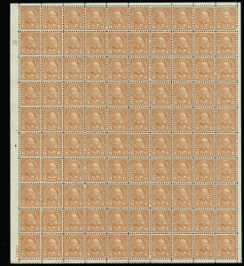 Sale 914, Lot 2593, Sheets and Large Multiples, 6c Red Orange, Perf 10 (587) Sale 914, Lot 2593, Sheets and Large Multiples