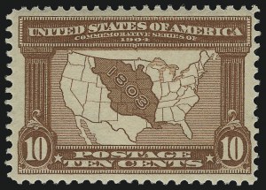 Sale 914, Lot 2703, Group by Issue, 1c-10c Louisiana Purchase (323-327) Sale 914, Lot 2703, Group by Issue