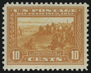 Sale 914, Lot 2723, Group by Issue, 1c-10c Panama-Pacific (397-403) Sale 914, Lot 2723, Group by Issue