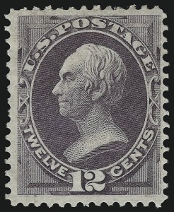 Sale 914, Lot 701, 1870-88 Bank Note Issues (National, Scott 145 thru 155), 12c Dull Violet (151) Sale 914, Lot 701, 1870-88 Bank Note Issues (National, Scott 145 thru 155)