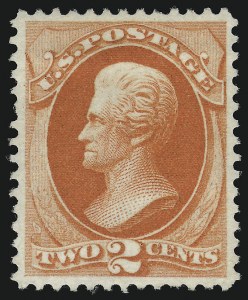 Sale 914, Lot 752, 1870-88 Bank Note Issues (Scott 178 thru 191), 2c Vermilion (178) Sale 914, Lot 752, 1870-88 Bank Note Issues (Scott 178 thru 191)
