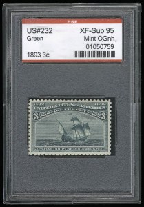 Sale Number 930, Lot Number 2147, 1893 Columbian Issue (Scott 230-245) Sale Number 930, Lot Number 2147, 1893 Columbian Issue (Scott 230-245)