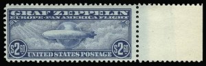Sale 930, Lot 2764, Air Post, $2.60 Graf Zeppelin (C15) Sale 930, Lot 2764, Air Post