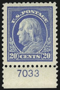 Sale Number 932, Lot Number 257, 1917-19 Issue (Scott 498 to 518) Sale Number 932, Lot Number 257, 1917-19 Issue (Scott 498 to 518)