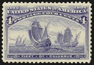 Sale Number 946, Lot Number 653, 1893 Columbian Issue (Scott 230-245) Sale Number 946, Lot Number 653, 1893 Columbian Issue (Scott 230-245)