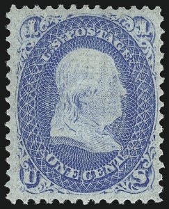 Sale Number 956, Lot Number 89, 1867-68 Grilled Issues Sale Number 956, Lot Number 89, 1867-68 Grilled Issues