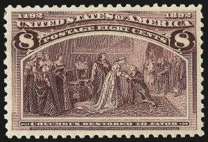 Sale Number 967, Lot Number 4376, 1893 Columbian Issue (Scott 230-245) Sale Number 967, Lot Number 4376, 1893 Columbian Issue (Scott 230-245)