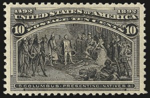 Sale Number 967, Lot Number 4380, 1893 Columbian Issue (Scott 230-245) Sale Number 967, Lot Number 4380, 1893 Columbian Issue (Scott 230-245)