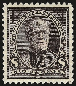 Sale Number 967, Lot Number 4442, 1895 Watermarked Bureau Issue (Scott 264-278) Sale Number 967, Lot Number 4442, 1895 Watermarked Bureau Issue (Scott 264-278)