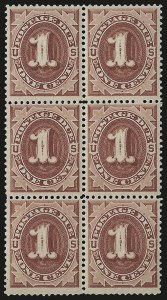 Sale 967, Lot 5096, Postage Due (J), 1c Dark Claret (J22) Sale 967, Lot 5096, Postage Due (J)