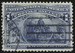 Sale Number 975, Lot Number 1478, 1893 Columbian Issue (1c thru 8c, Scott 230-236) Sale Number 975, Lot Number 1478, 1893 Columbian Issue (1c thru 8c, Scott 230-236)