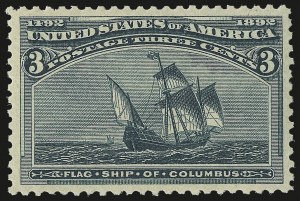 Sale Number 975, Lot Number 1487, 1893 Columbian Issue (1c thru 8c, Scott 230-236) Sale Number 975, Lot Number 1487, 1893 Columbian Issue (1c thru 8c, Scott 230-236)