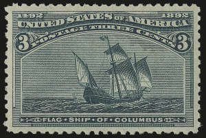 Sale Number 975, Lot Number 1488, 1893 Columbian Issue (1c thru 8c, Scott 230-236) Sale Number 975, Lot Number 1488, 1893 Columbian Issue (1c thru 8c, Scott 230-236)
