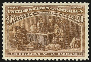 Sale Number 975, Lot Number 1526, 1893 Columbian Issue (10c thru $1.00, Scott 237-241) Sale Number 975, Lot Number 1526, 1893 Columbian Issue (10c thru $1.00, Scott 237-241)