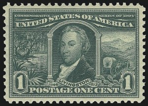 Sale Number 975, Lot Number 1695, 1904 Louisiana Purchase, Jamestown Issues (Scott 323-330) Sale Number 975, Lot Number 1695, 1904 Louisiana Purchase, Jamestown Issues (Scott 323-330)