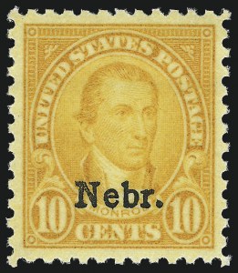 Sale Number 976, Lot Number 2200, Kans.-Nebr. Overprints (Scott 659-678) Sale Number 976, Lot Number 2200, Kans.-Nebr. Overprints (Scott 659-678)