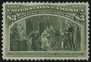 Sale Number 978, Lot Number 1073, Columbian Issue Sale Number 978, Lot Number 1073, Columbian Issue