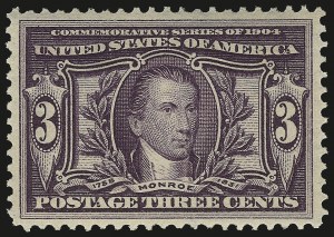 Sale Number 982, Lot Number 5713, 1904 Louisiana Purchase, Jamestown Issues (Scott 323-330) Sale Number 982, Lot Number 5713, 1904 Louisiana Purchase, Jamestown Issues (Scott 323-330)