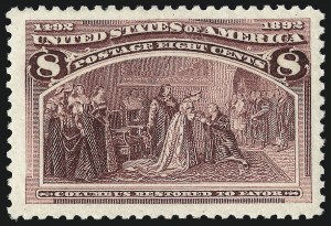 Sale Number 1000, Lot Number 1127, 1893 Columbian Issue (1c-50c) Sale Number 1000, Lot Number 1127, 1893 Columbian Issue (1c-50c)