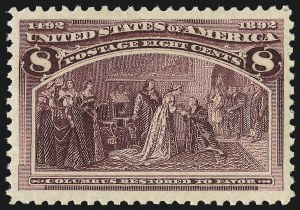 Sale Number 1000, Lot Number 1128, 1893 Columbian Issue (1c-50c) Sale Number 1000, Lot Number 1128, 1893 Columbian Issue (1c-50c)