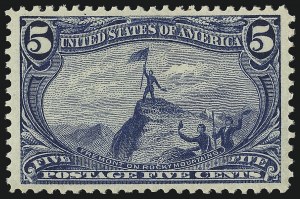 Sale Number 1000, Lot Number 1156, 1898 Trans-Mississippi Issue Sale Number 1000, Lot Number 1156, 1898 Trans-Mississippi Issue