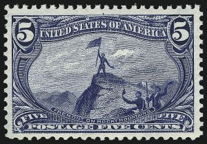 Sale Number 1000, Lot Number 1157, 1898 Trans-Mississippi Issue Sale Number 1000, Lot Number 1157, 1898 Trans-Mississippi Issue