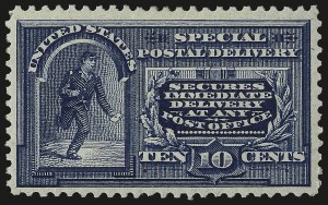 Sale 984, Lot 1333, Group Lots by Issue, 10c 1885-95 Special Delivery (E1, E3, E5) Sale 984, Lot 1333, Group Lots by Issue