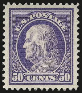 Sale Number 984, Lot Number 880, 1912-14 Washington-Franklin Issue (Scott 405-423) Sale Number 984, Lot Number 880, 1912-14 Washington-Franklin Issue (Scott 405-423)