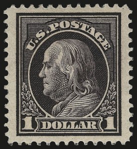Sale Number 984, Lot Number 882, 1912-14 Washington-Franklin Issue (Scott 405-423) Sale Number 984, Lot Number 882, 1912-14 Washington-Franklin Issue (Scott 405-423)