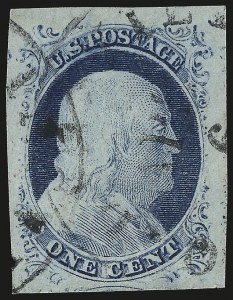 Sale Number 992, Lot Number 2039, 1c 1851-56 Issue (Scott 5-9) Sale Number 992, Lot Number 2039, 1c 1851-56 Issue (Scott 5-9)