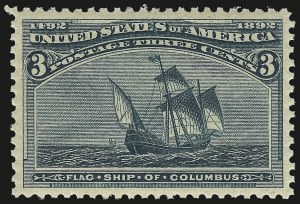 Sale Number 992, Lot Number 2287, 1893 Columbian Issue (1c thru 8c, Scott 230-236) Sale Number 992, Lot Number 2287, 1893 Columbian Issue (1c thru 8c, Scott 230-236)