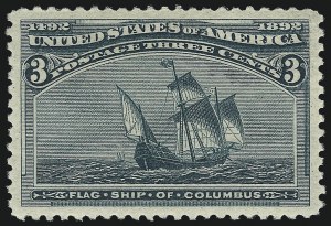 Sale Number 1007, Lot Number 2405, 1893 Columbian Issue (1c thru 30c, Scott 230-239) Sale Number 1007, Lot Number 2405, 1893 Columbian Issue (1c thru 30c, Scott 230-239)
