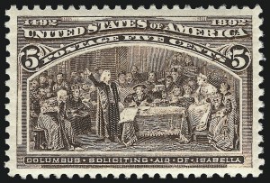 Sale Number 1007, Lot Number 2411, 1893 Columbian Issue (1c thru 30c, Scott 230-239) Sale Number 1007, Lot Number 2411, 1893 Columbian Issue (1c thru 30c, Scott 230-239)