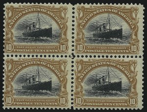 Sale 1007, Lot 2583, 1901 Pan-American Issue (Scott 294-299), 8c, 10c Pan-American (298-299) Sale 1007, Lot 2583, 1901 Pan-American Issue (Scott 294-299)