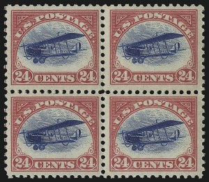 Sale 1007, Lot 2902, Air Post (Scott C1-C10), 6c-24c 1918 Air Post (C1-C3) Sale 1007, Lot 2902, Air Post (Scott C1-C10)