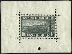 Sale 1011, Lot 1830, Foreign Stamps and Covers (Luxembourg thru Victoria), LUXEMBOURG, 1923, 10fr View (151) Sale 1011, Lot 1830, Foreign Stamps and Covers (Luxembourg thru Victoria)