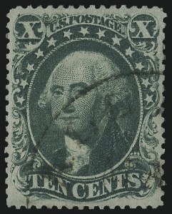 Sale Number 1014, Lot Number 1107, 10c-90c 1857-60 Issue (Scott 31-39) Sale Number 1014, Lot Number 1107, 10c-90c 1857-60 Issue (Scott 31-39)