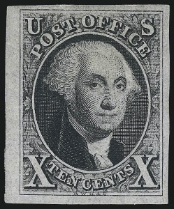 Sale Number 1017, Lot Number 59, 10c 1847 Issue (Scott 2) Sale Number 1017, Lot Number 59, 10c 1847 Issue (Scott 2)