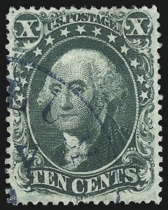 Sale Number 1019, Lot Number 375, 10c-90c 1857-60 Issue and 1875 Reprint (Scott 32-47) Sale Number 1019, Lot Number 375, 10c-90c 1857-60 Issue and 1875 Reprint (Scott 32-47)