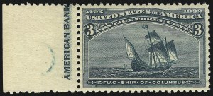 Sale Number 1019, Lot Number 542, 1c-50c 1893 Columbian Issue (Scott 230-240) Sale Number 1019, Lot Number 542, 1c-50c 1893 Columbian Issue (Scott 230-240)