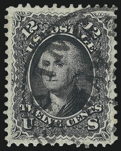 Sale Number 1024, Lot Number 114, 10c-90c 1861-66 Issue (Scott 68-72) Sale Number 1024, Lot Number 114, 10c-90c 1861-66 Issue (Scott 68-72)
