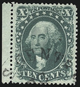 Sale Number 1024, Lot Number 77, 10c 1857-60 Issue (Scott 31-35) Sale Number 1024, Lot Number 77, 10c 1857-60 Issue (Scott 31-35)
